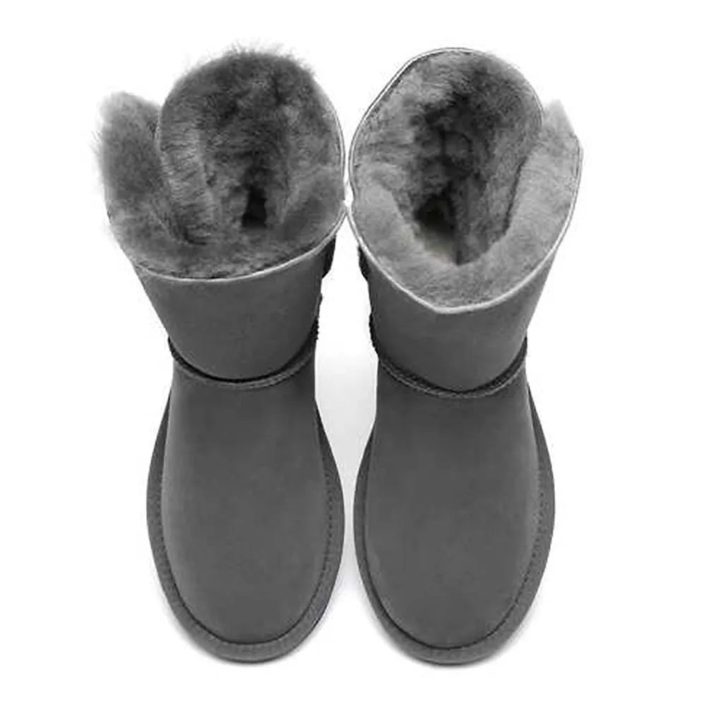 Australian Shepherd UGG® Boots Metal Turn Button with Crystal Short Layton, Diamond Boots #15561