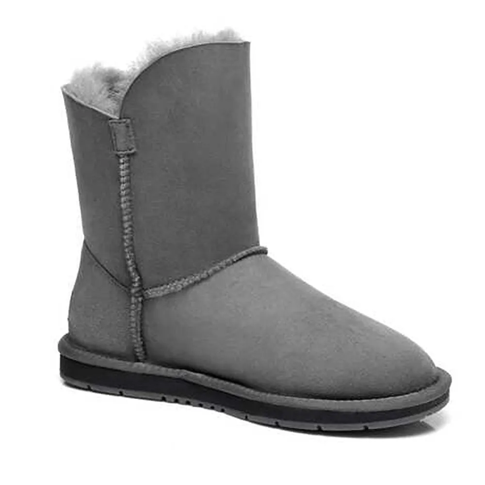 Australian Shepherd UGG® Boots Metal Turn Button with Crystal Short Layton, Diamond Boots #15561
