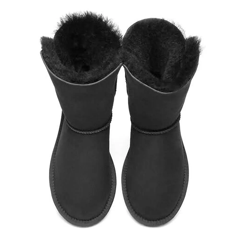 Australian Shepherd UGG® Boots Metal Turn Button with Crystal Short Layton, Diamond Boots #15561