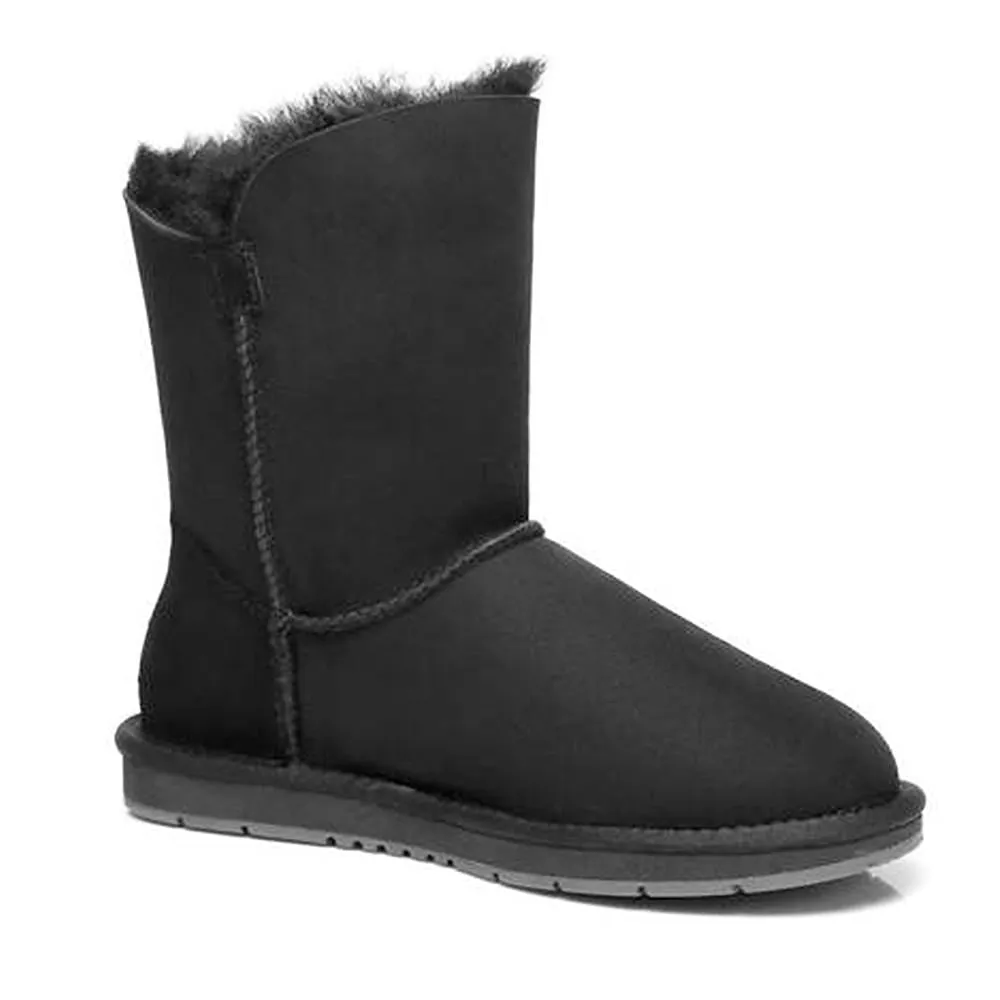 Australian Shepherd UGG® Boots Metal Turn Button with Crystal Short Layton, Diamond Boots #15561