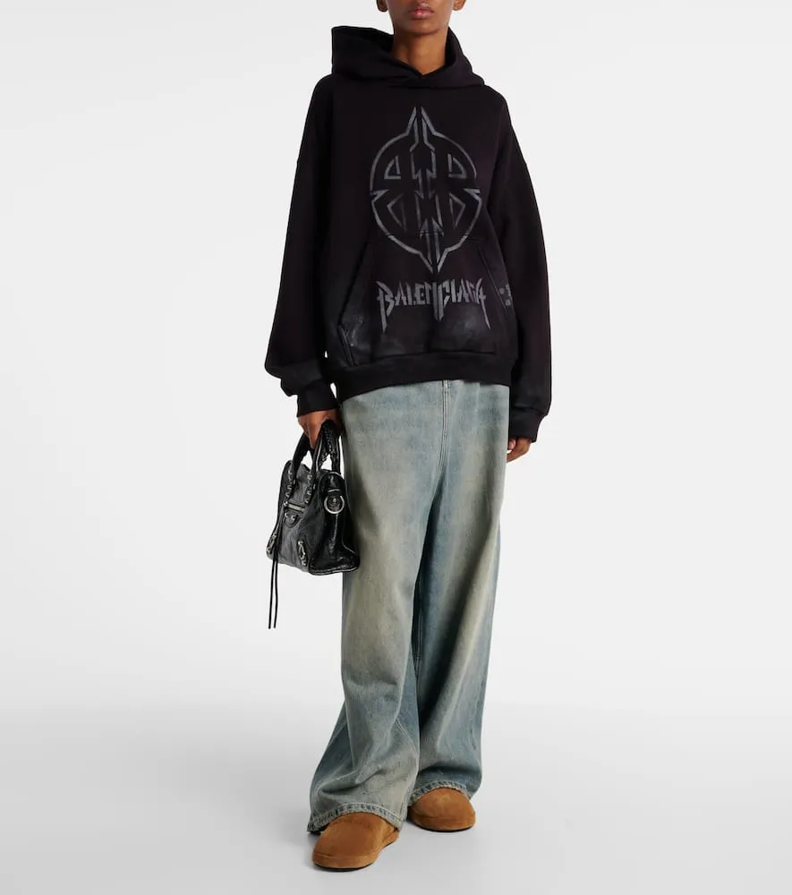 Balenciaga Alaska suede slippers