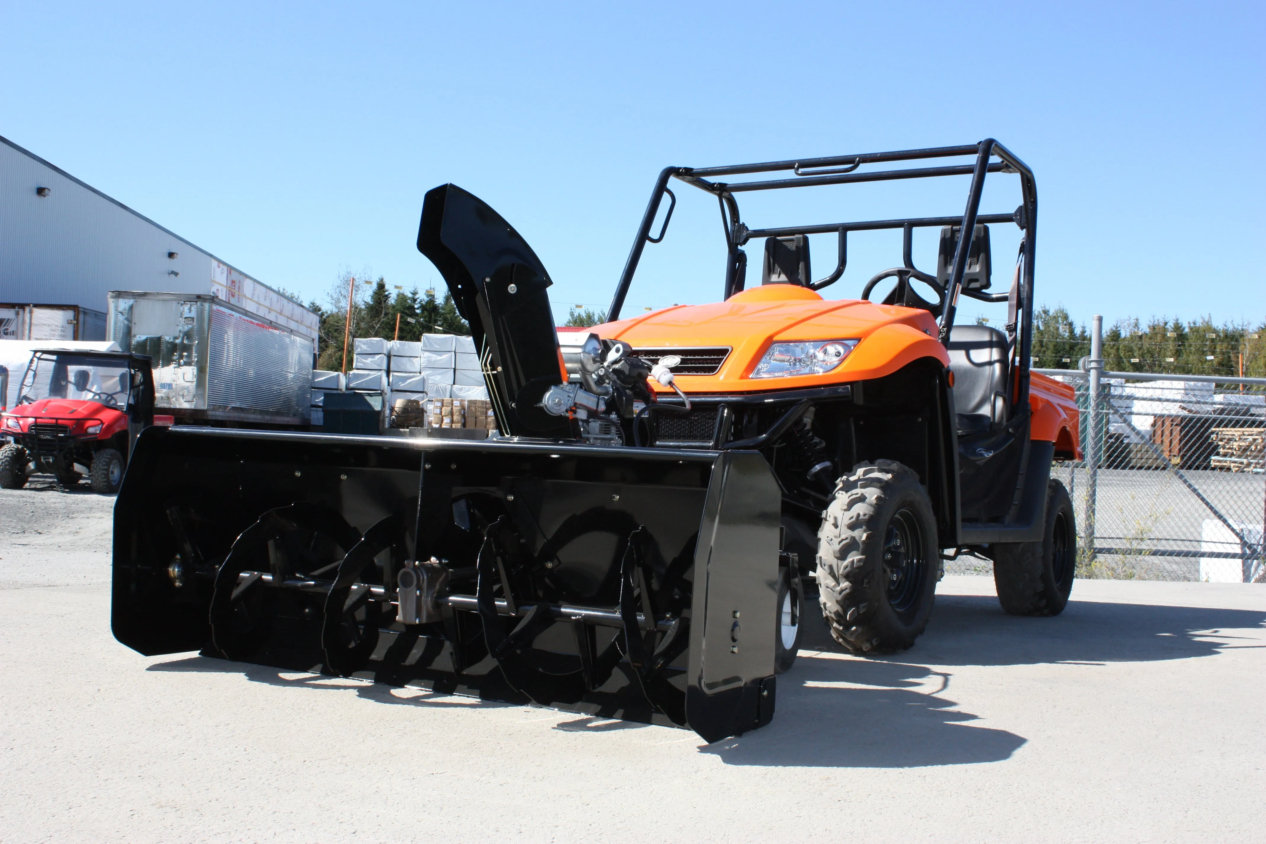 Bercomac Universal Mount Berco 72" Vantage Snowblower For UTV-22 HP Honda Engine
