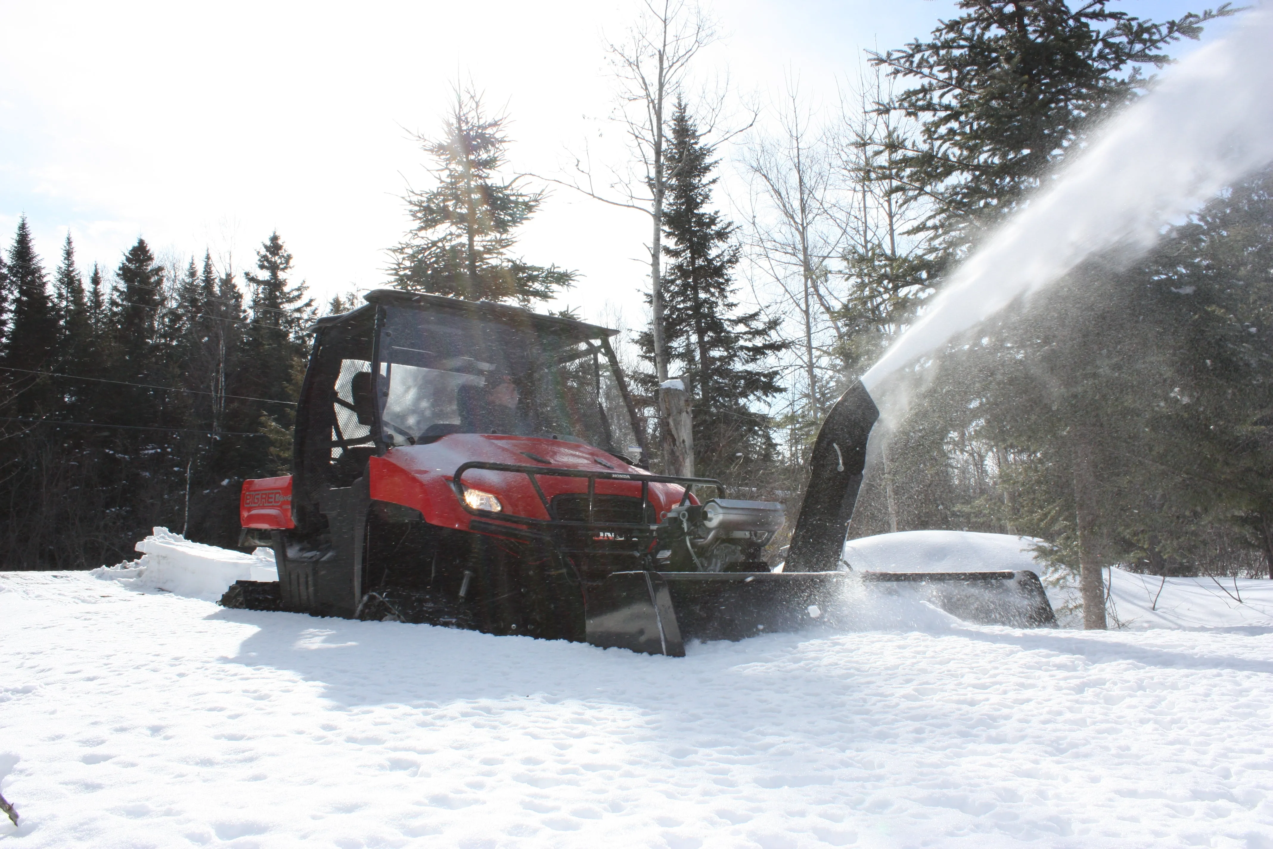 Bercomac Universal Mount Berco 72" Vantage Snowblower For UTV-22 HP Honda Engine