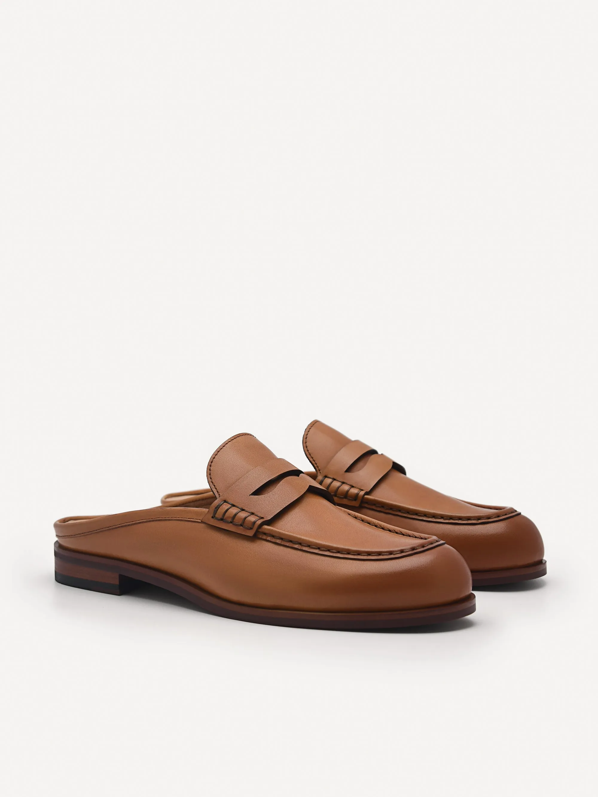Blake Leather Penny Loafer Mules