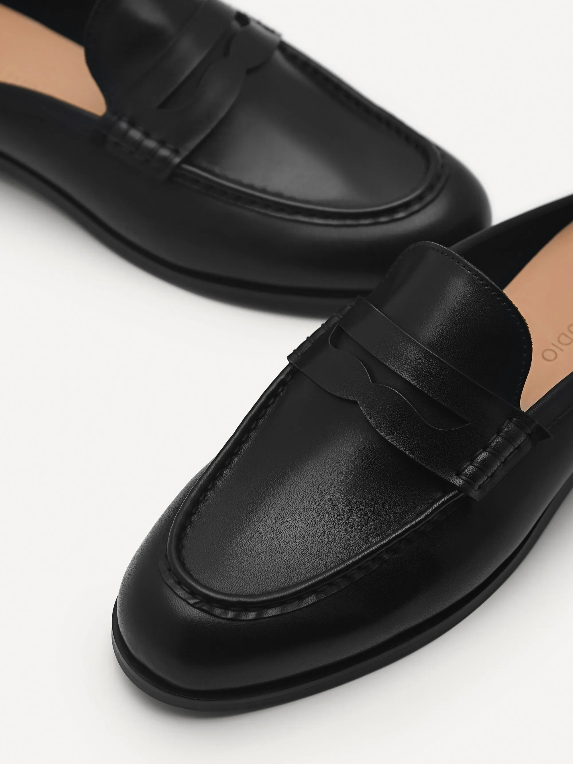 Blake Leather Penny Loafer Mules