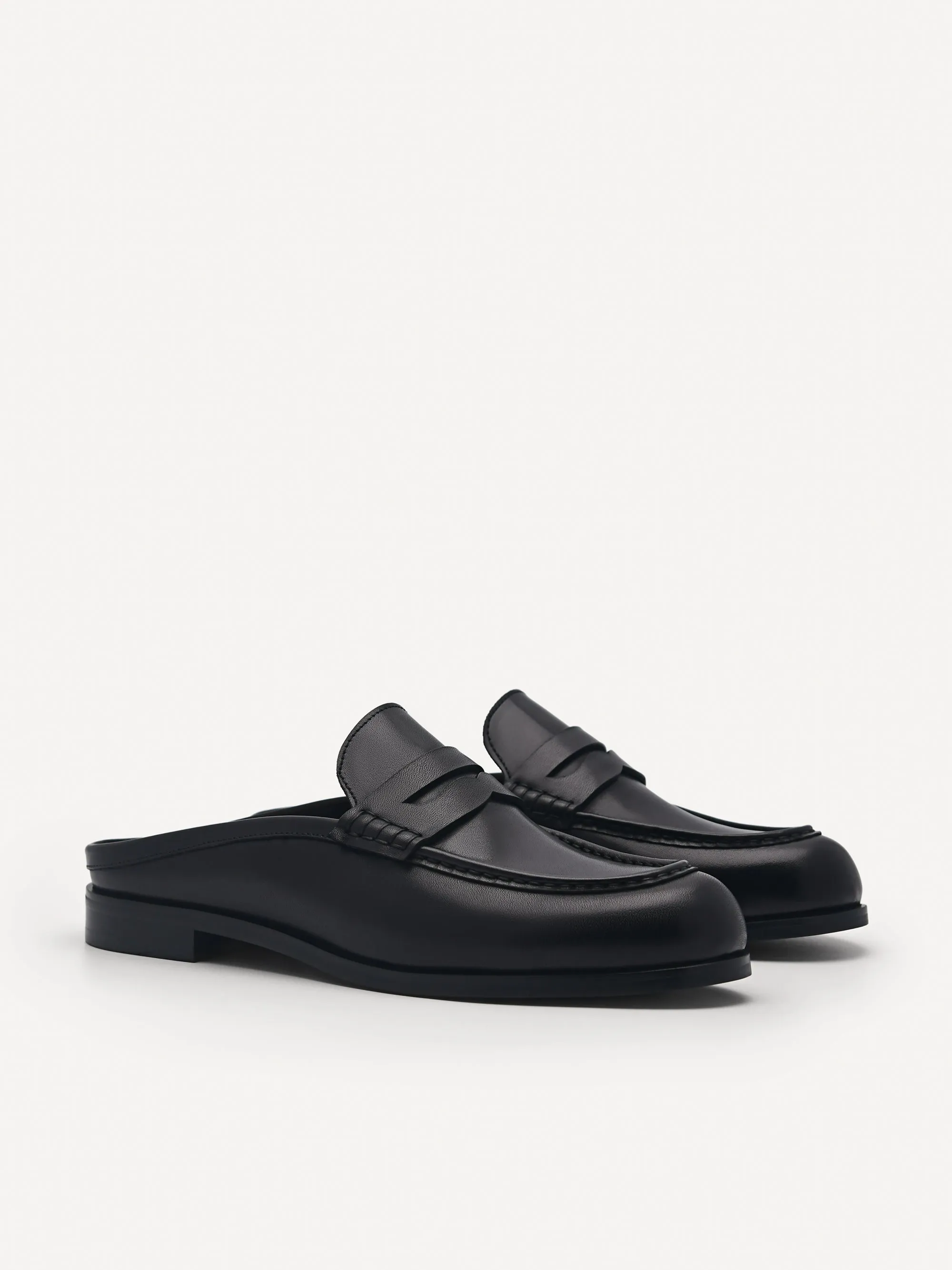 Blake Leather Penny Loafer Mules
