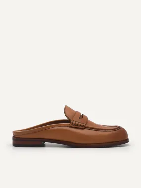 Blake Leather Penny Loafer Mules