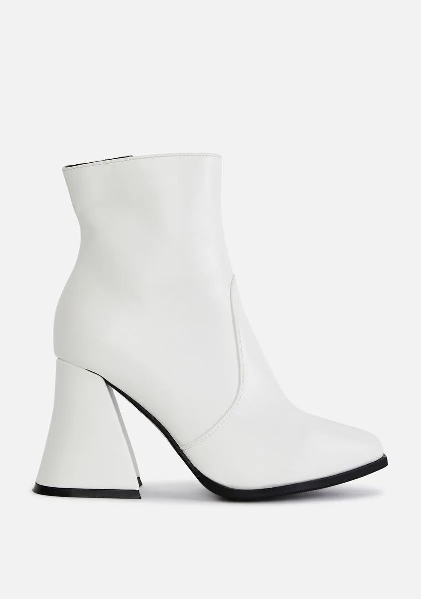 Boo Call My Assistant Ankle Boots