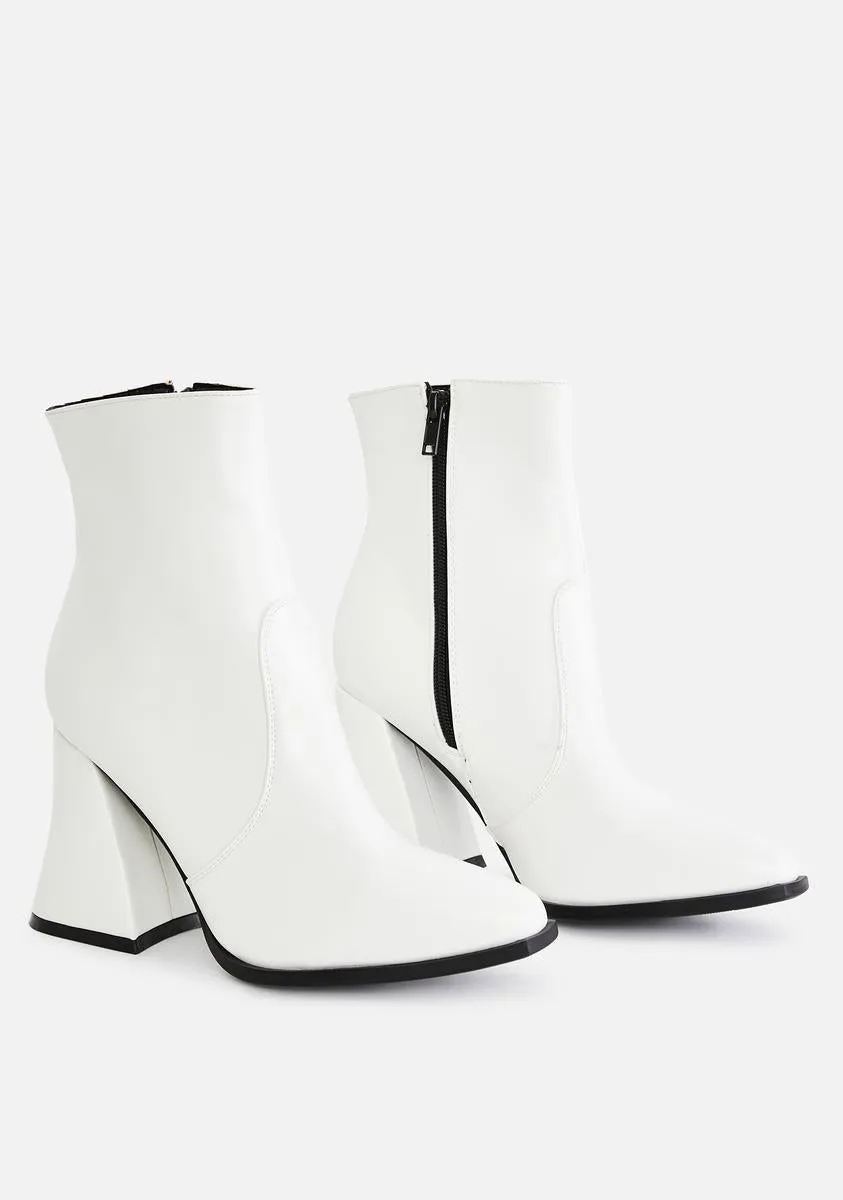 Boo Call My Assistant Ankle Boots