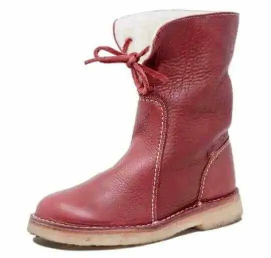 brand women boots round toe chic Fashion