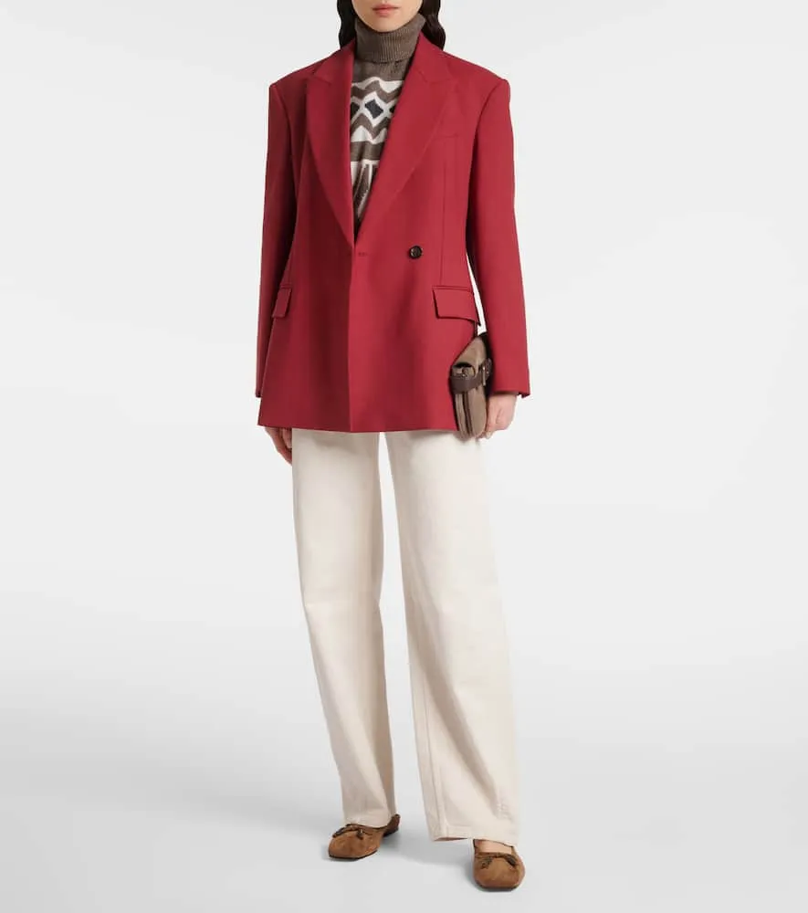 Brunello Cucinelli Monili bow-detail suede mules