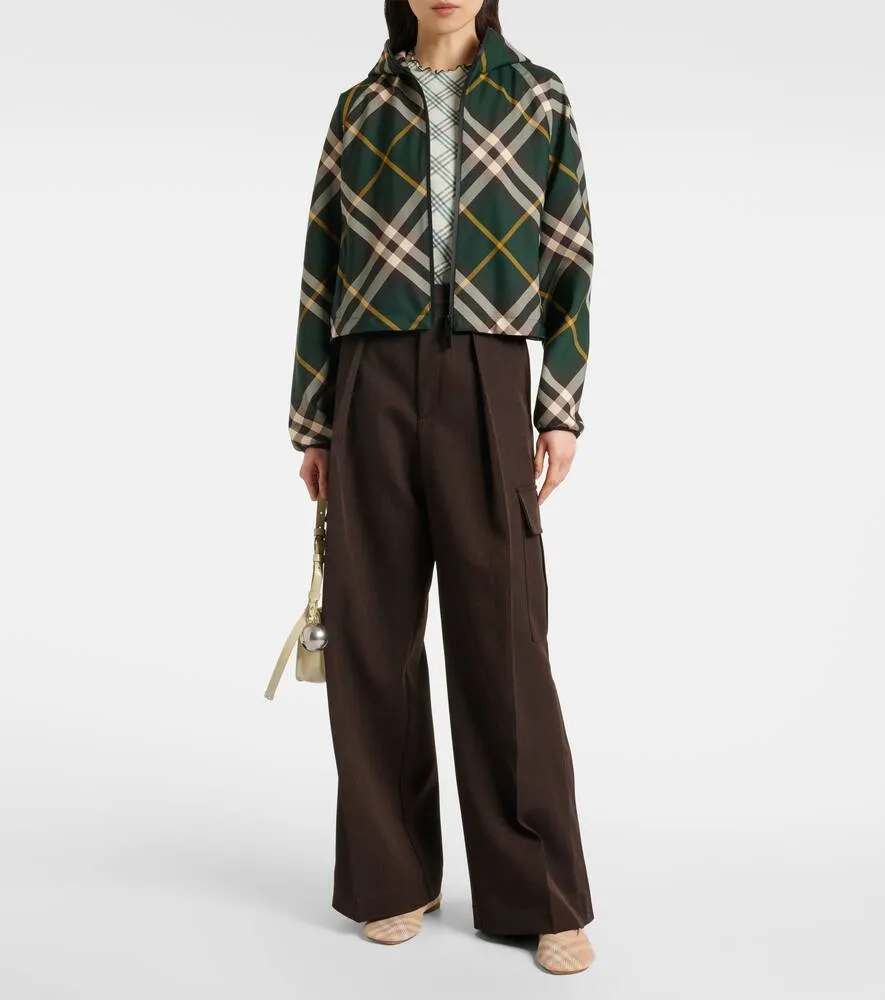 Burberry Checked ballet flats