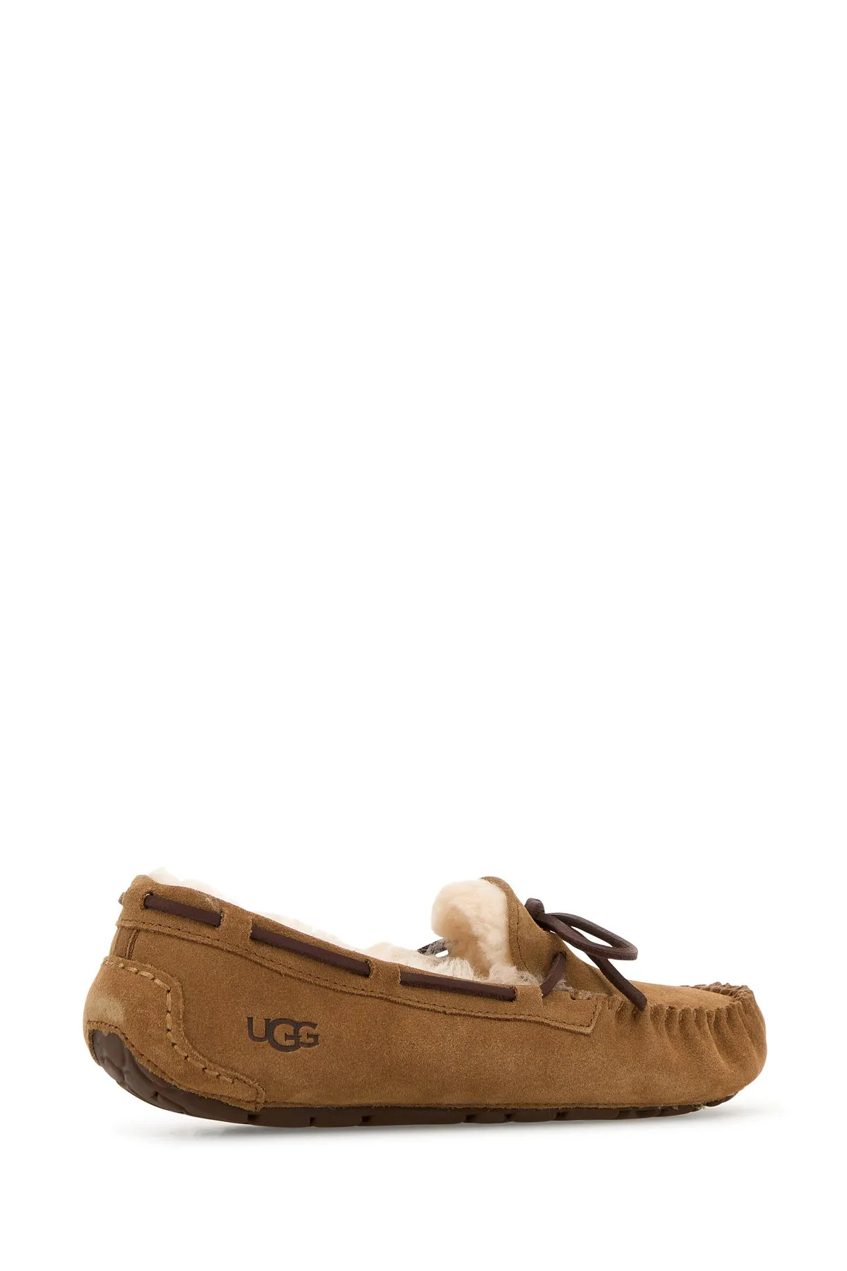 Camel suede Dakota loafers