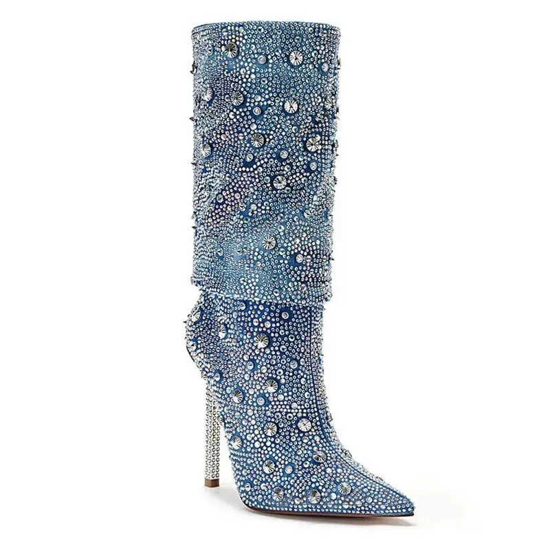 Cowboy Crystal Diamond Boots
