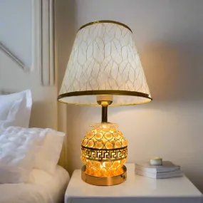 Crystal Bedside Table Lamp