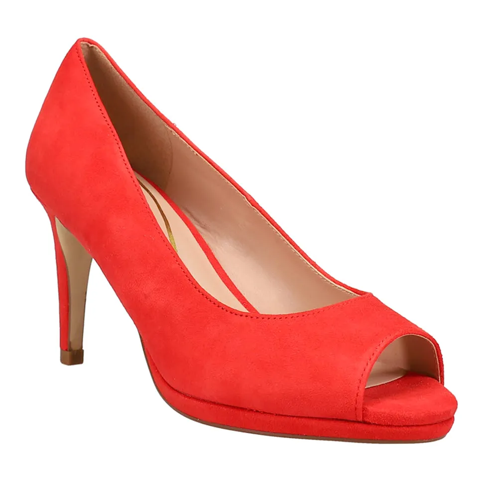 Drado Peep Toe Stiletto Pumps