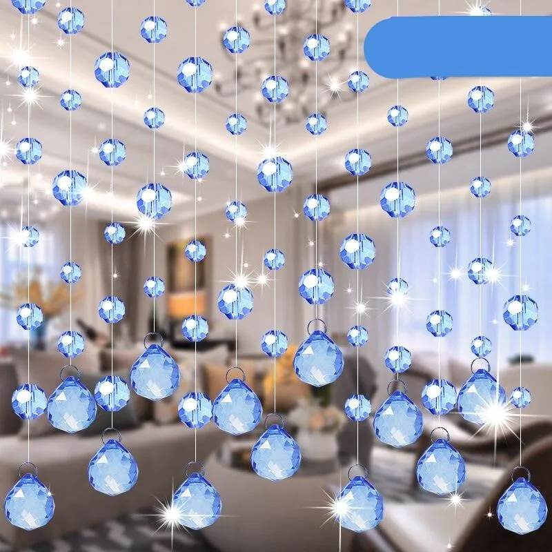 Elegant Crystal Beaded Room Divider Curtain for Luxurious Home Aesthetics