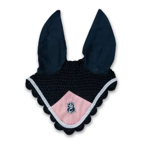 Equestroom Powder Pink Suede Fly Hat