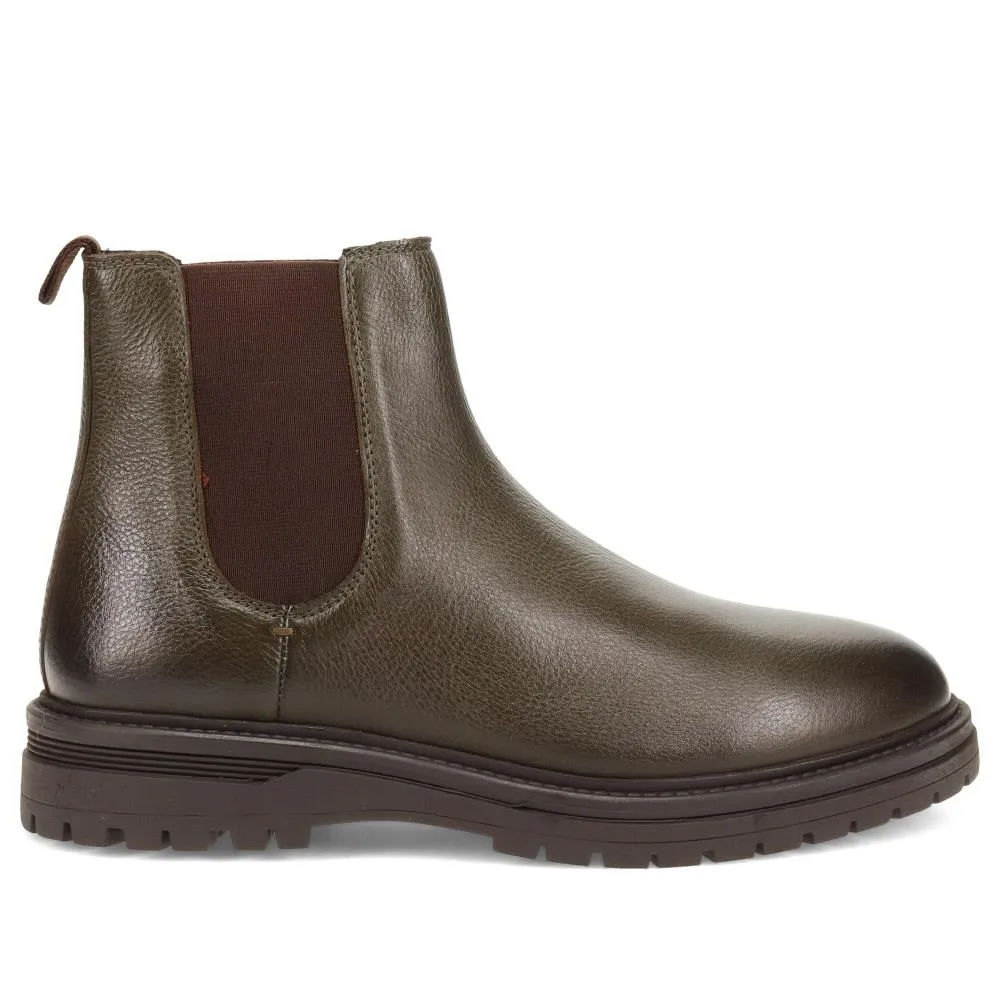 Ethan Casual Leather Ankle Boots - ETHAN / 326 399