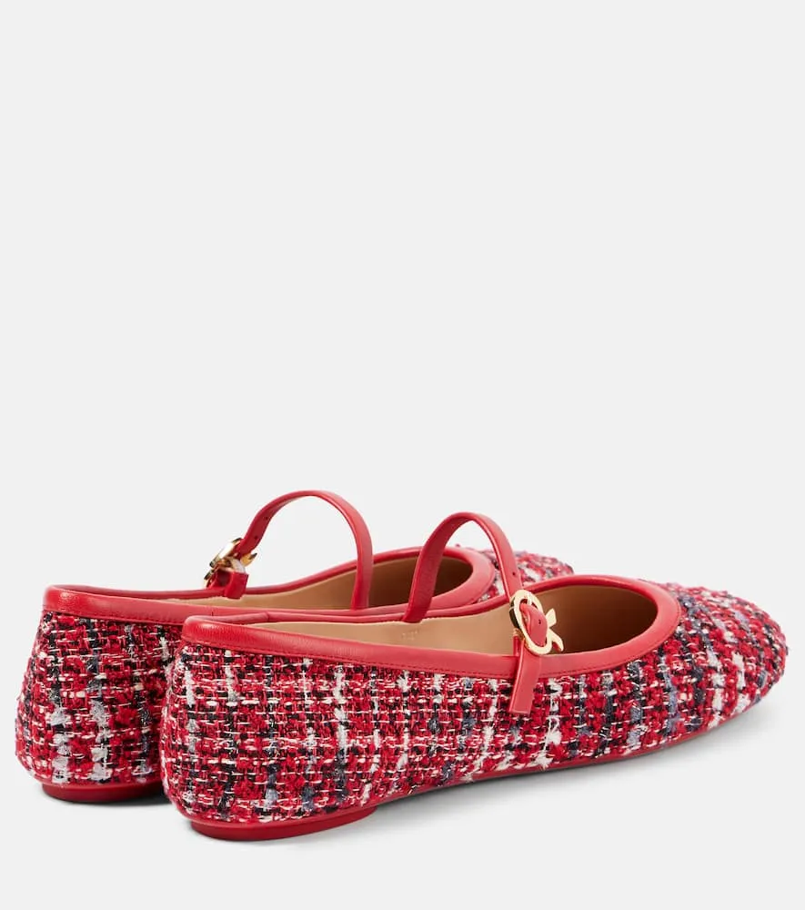 Gianvito Rossi Carla boucl√É¬© Mary Jane flats