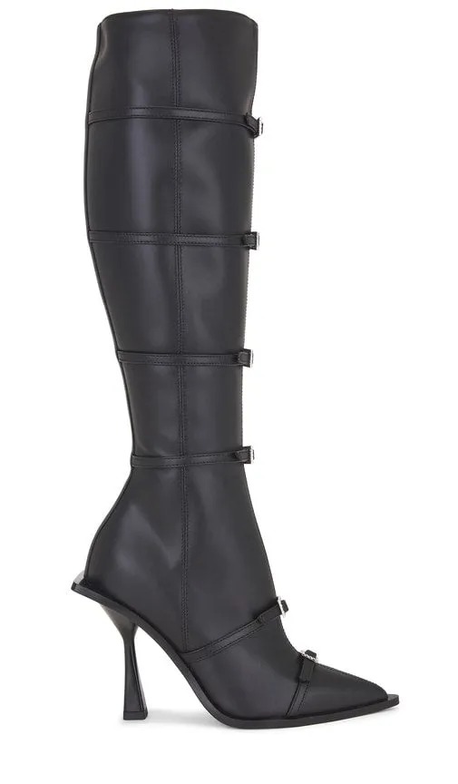 God Save Queens Rendezvous Boots in Black