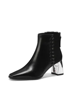 Goldara Ebonique Zip Heels