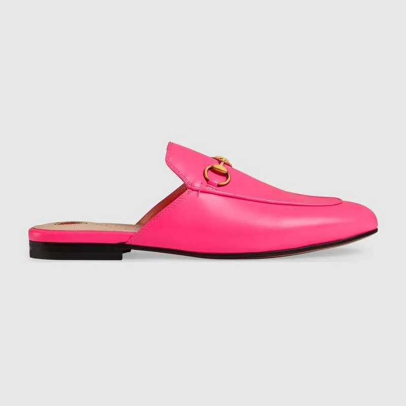 Gucci Princetown Loafer Slides Mules