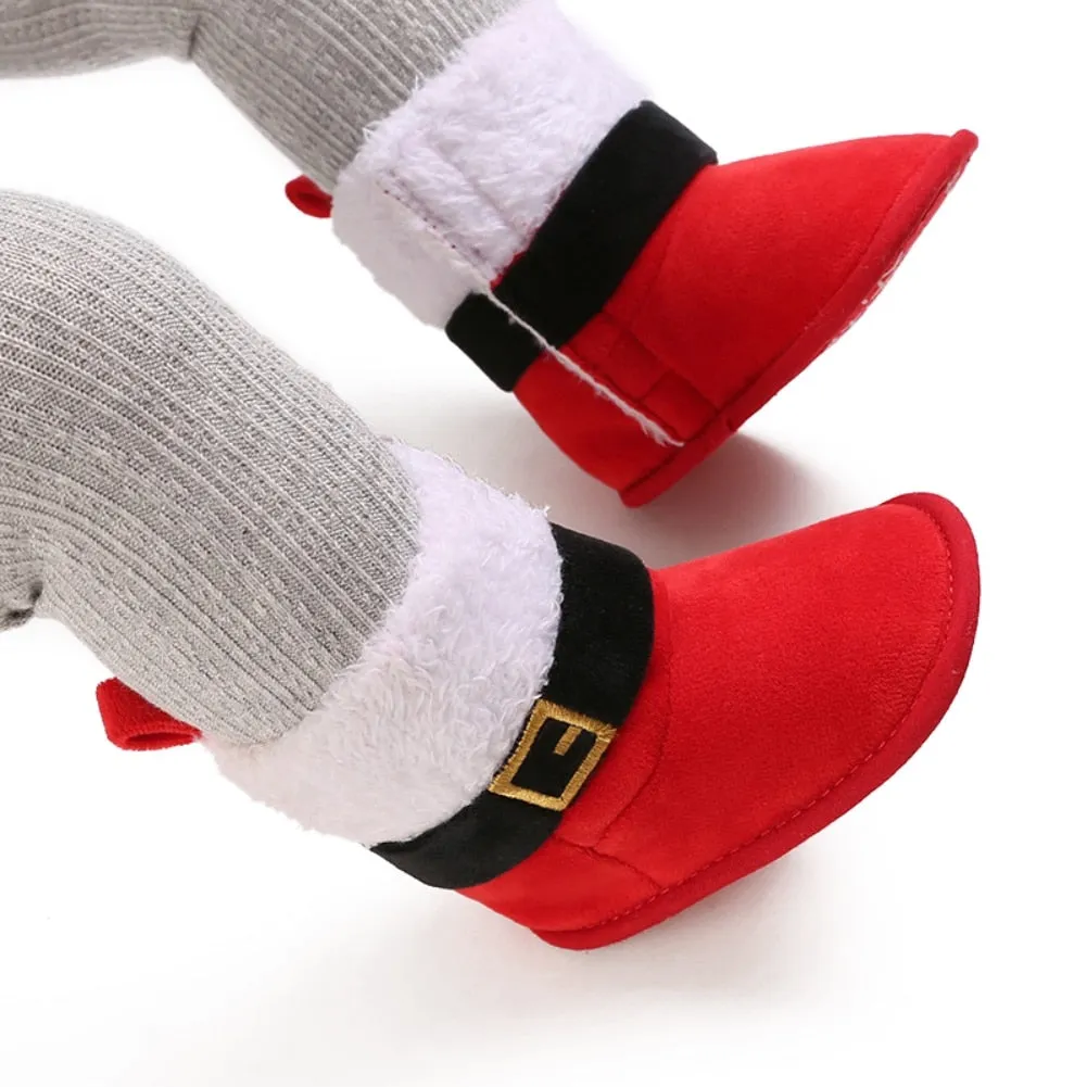 Infant Warm Soft Sole Fleece Snow Boots