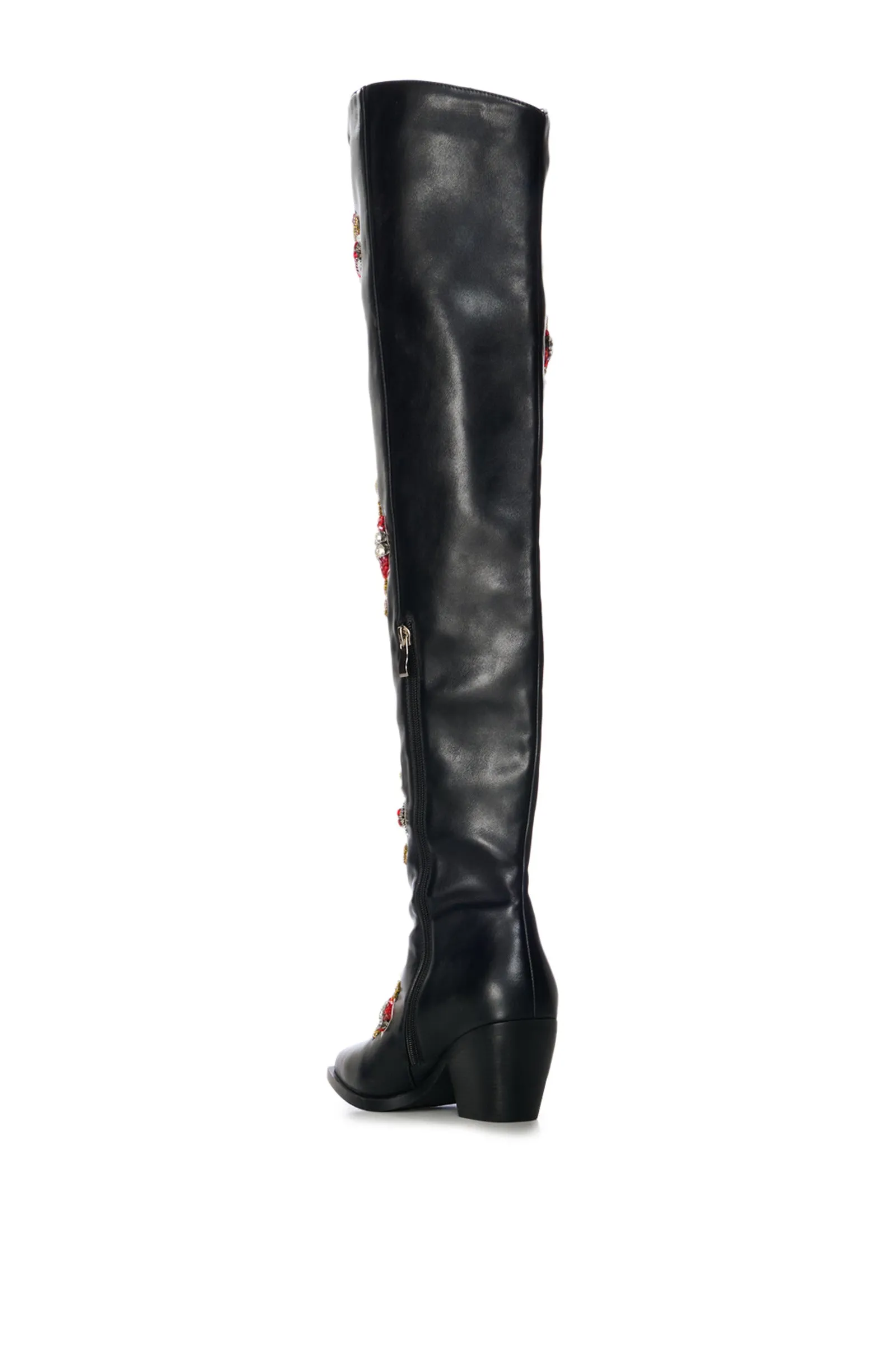 JAZLYN-BLACK CROSS WESTERN BOOT