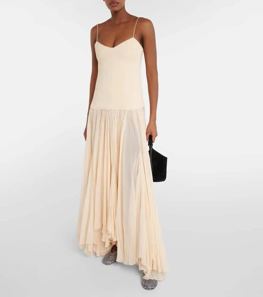 Khaite Marcy embellished ballet flats