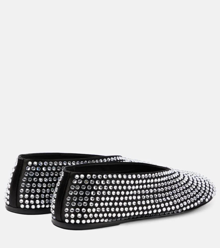 Khaite Marcy embellished ballet flats