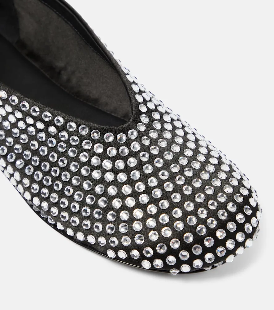 Khaite Marcy embellished ballet flats