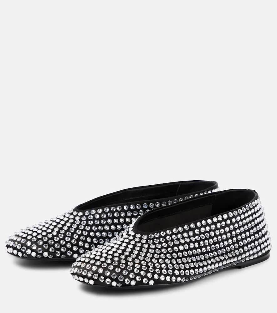 Khaite Marcy embellished ballet flats
