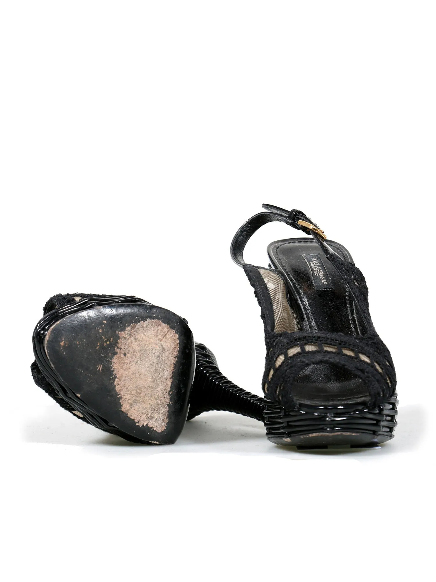 Lace Slingback Pumps