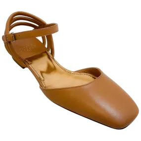 Laurence Dacade Beige Leather Caina Strappy Flats