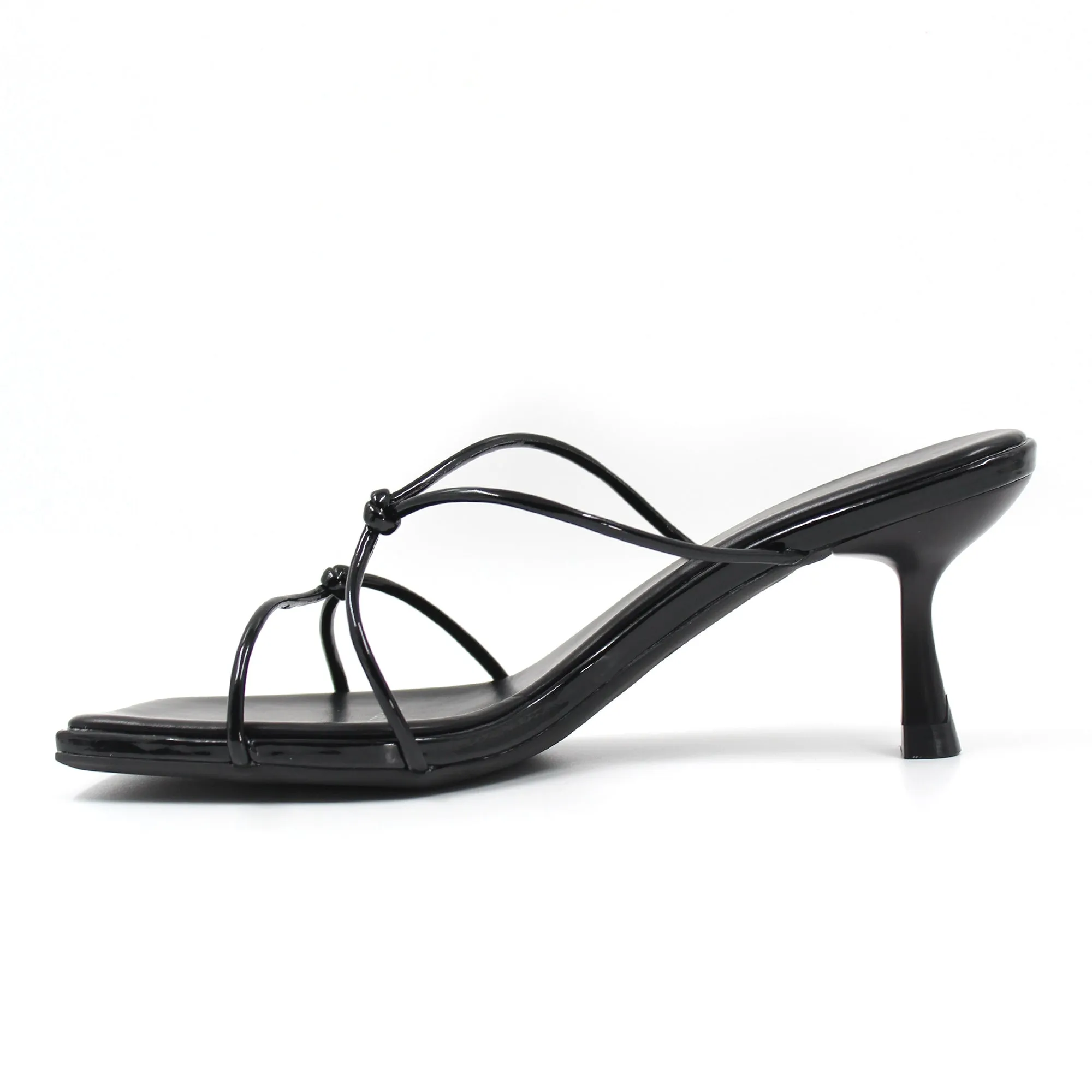 Linear Strappy Heels