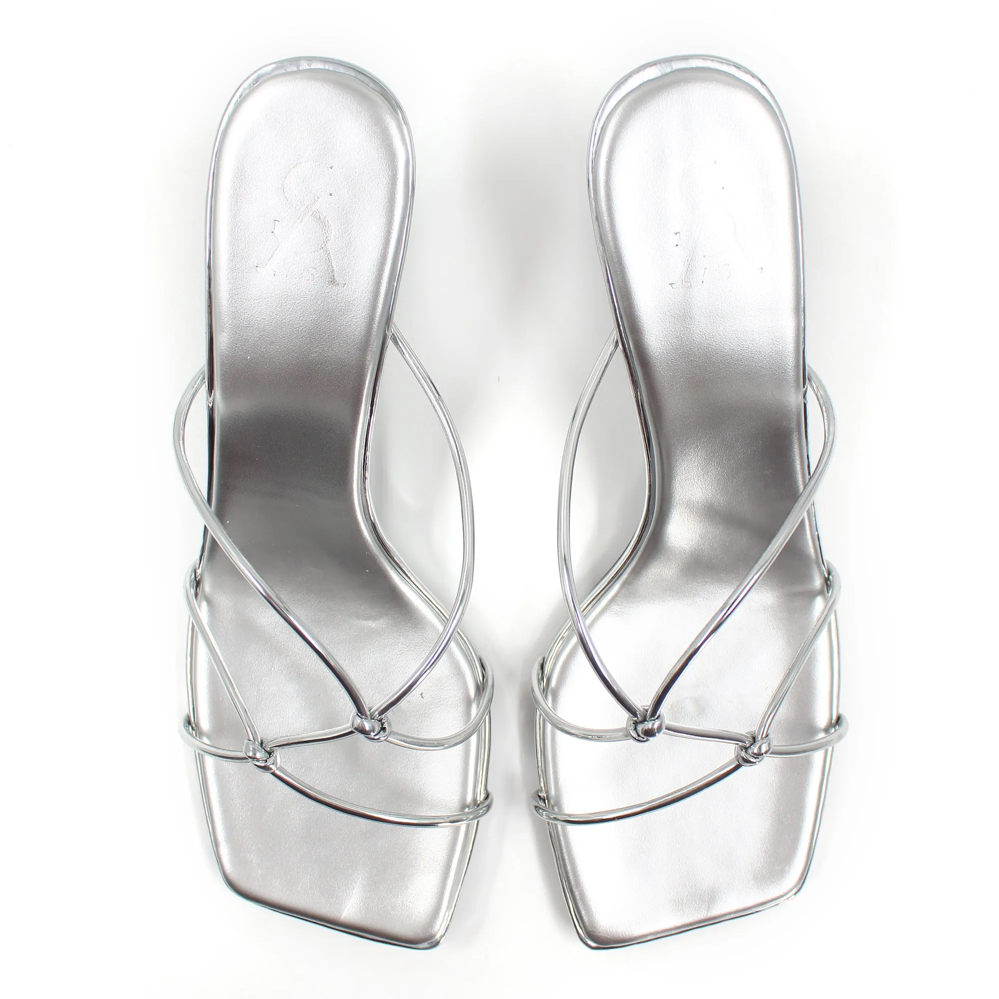 Linear Strappy Heels