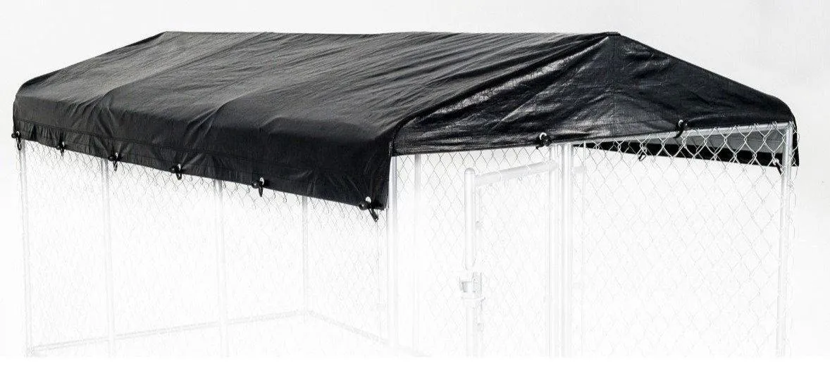 Lucky Dog WeatherGuard™ All Season Dog Run Cover & Roof - 5'W x 15'L