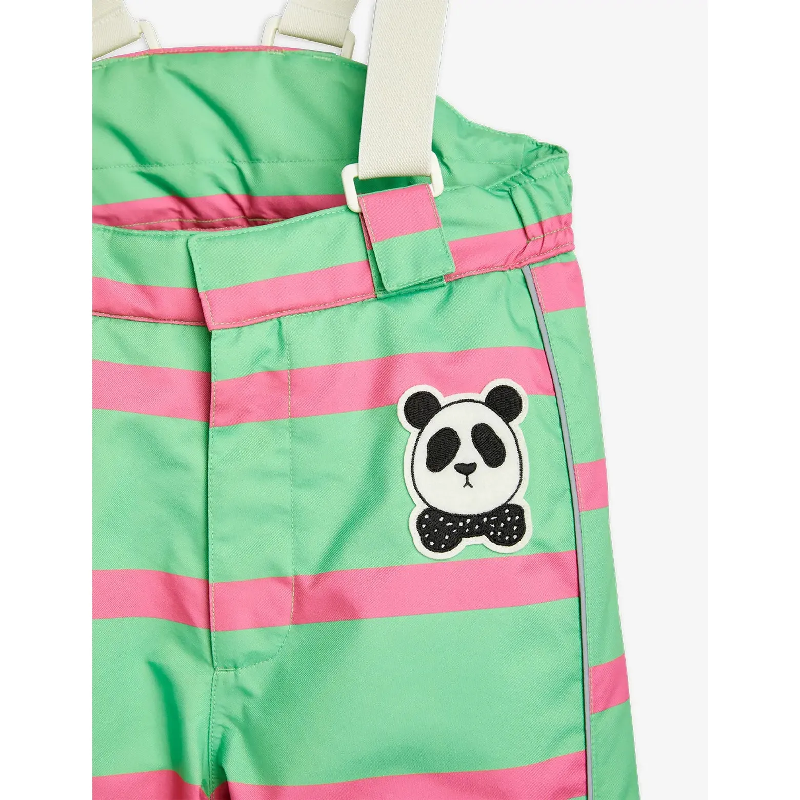 Mini Rodini Panda Soft Ski Trousers Green