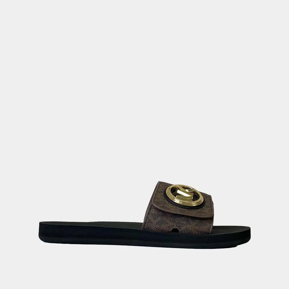 MULES MICHAEL KORS MK CHARM SLIDE