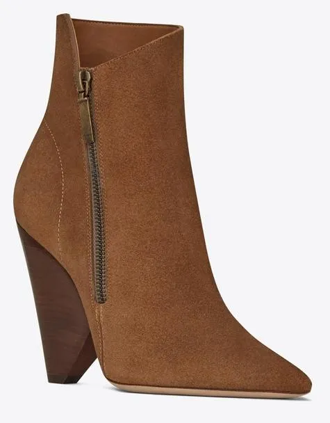 Niki Wedge Bootie in Suede