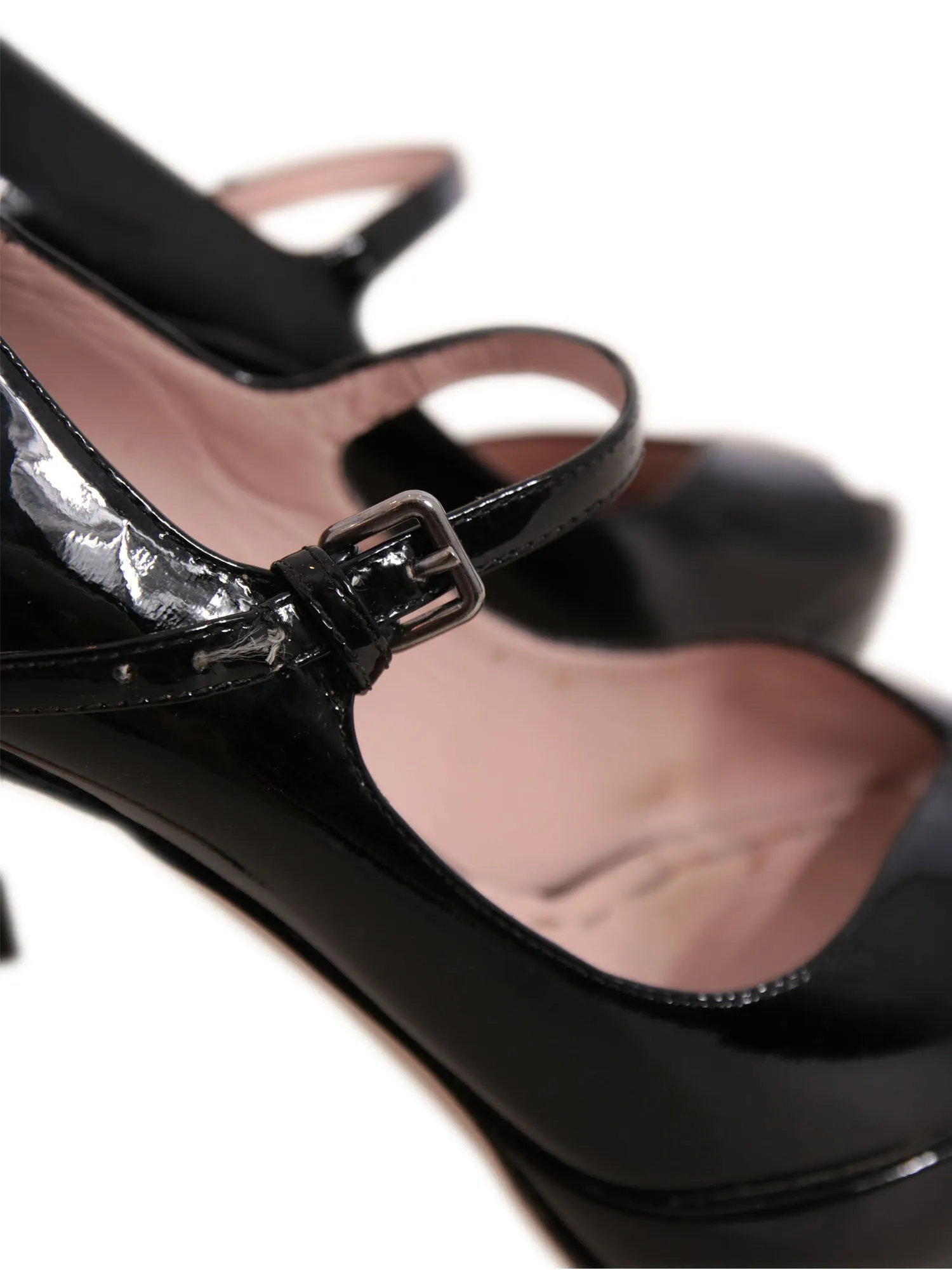 Patent Mary Jane Pumps
