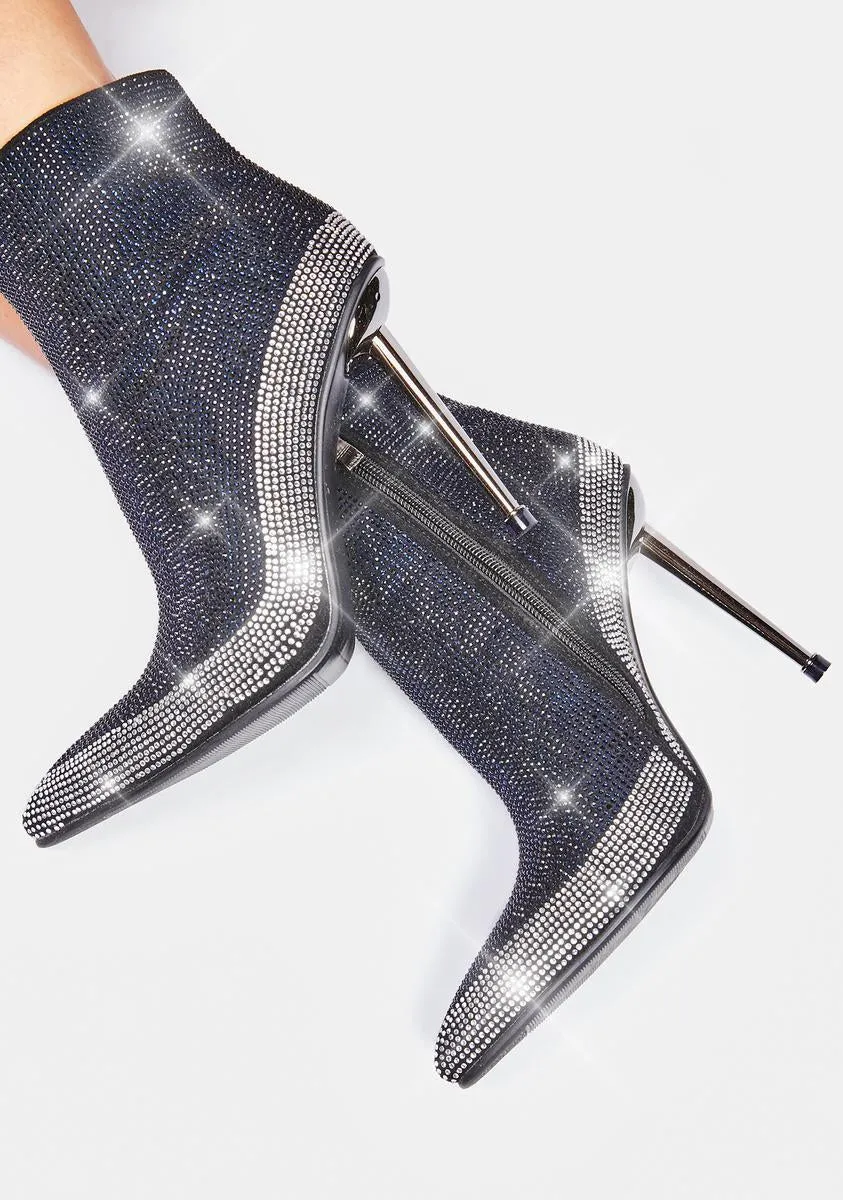 Pave The Way Rhinestone Boots