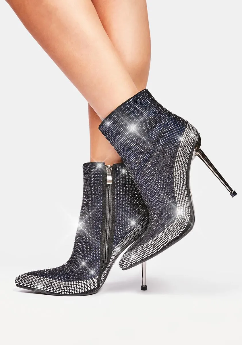 Pave The Way Rhinestone Boots