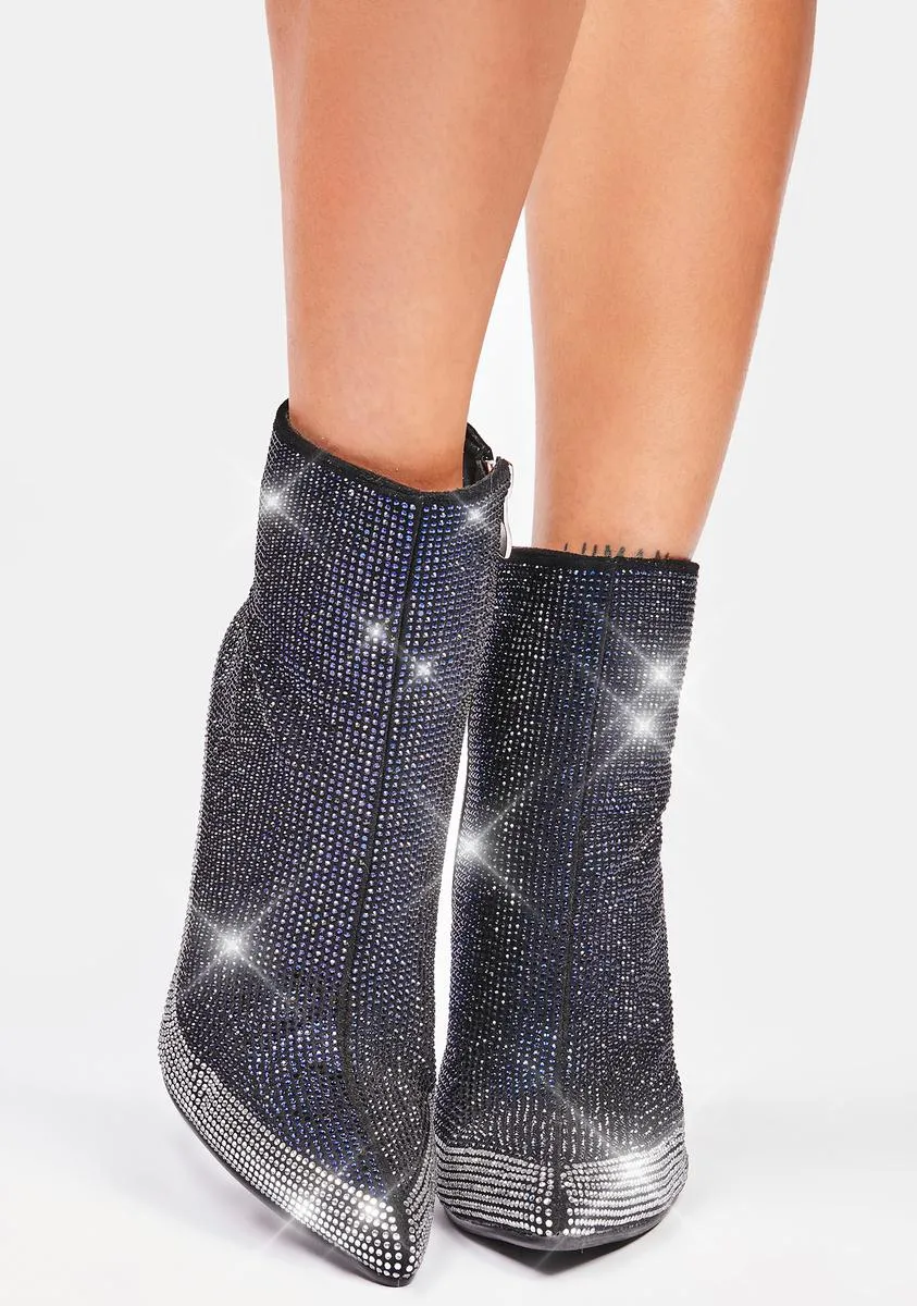 Pave The Way Rhinestone Boots