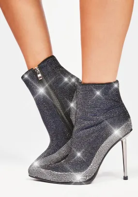 Pave The Way Rhinestone Boots