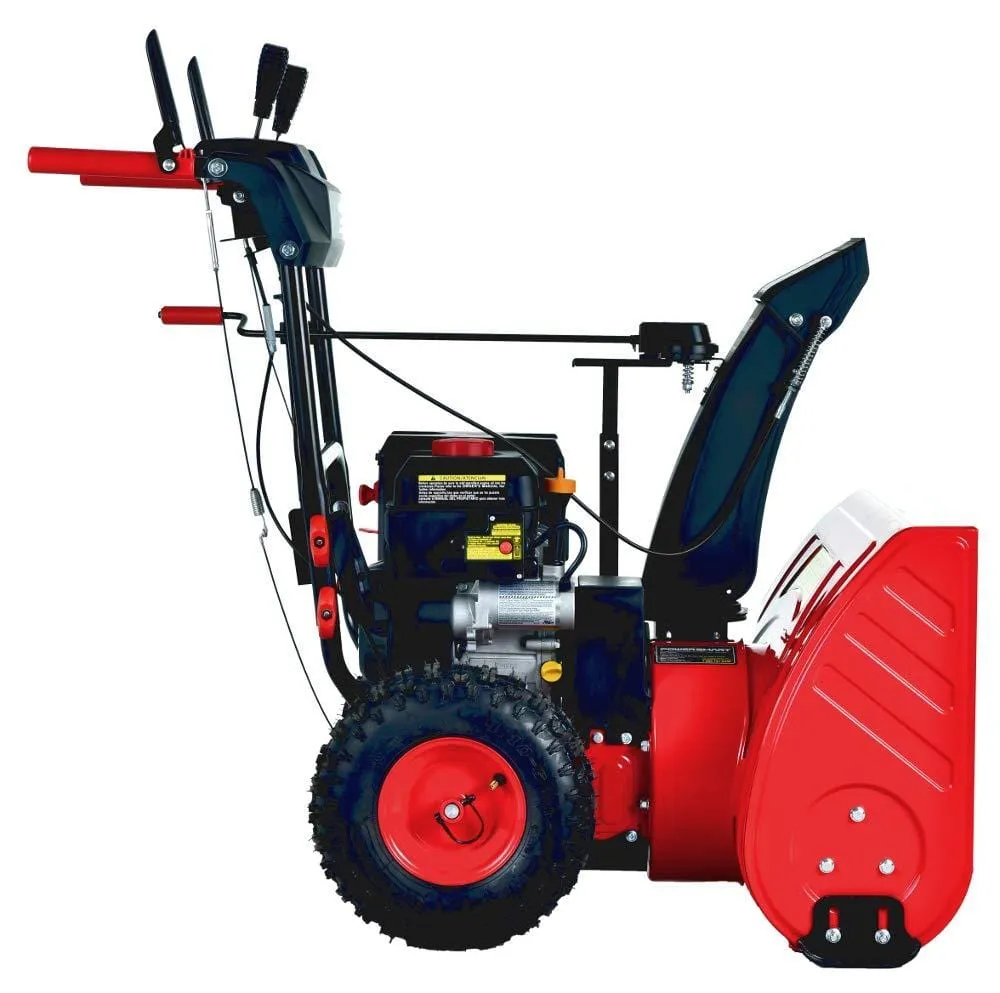 PowerSmart PSS2240 24 in. 212cc 2-Stage Electric Start Gas Snow Blower
