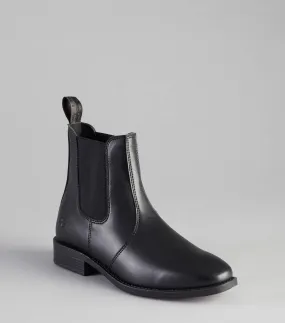 Premier Equine Rossago Synthetic Chelsea Paddock Boot - Black