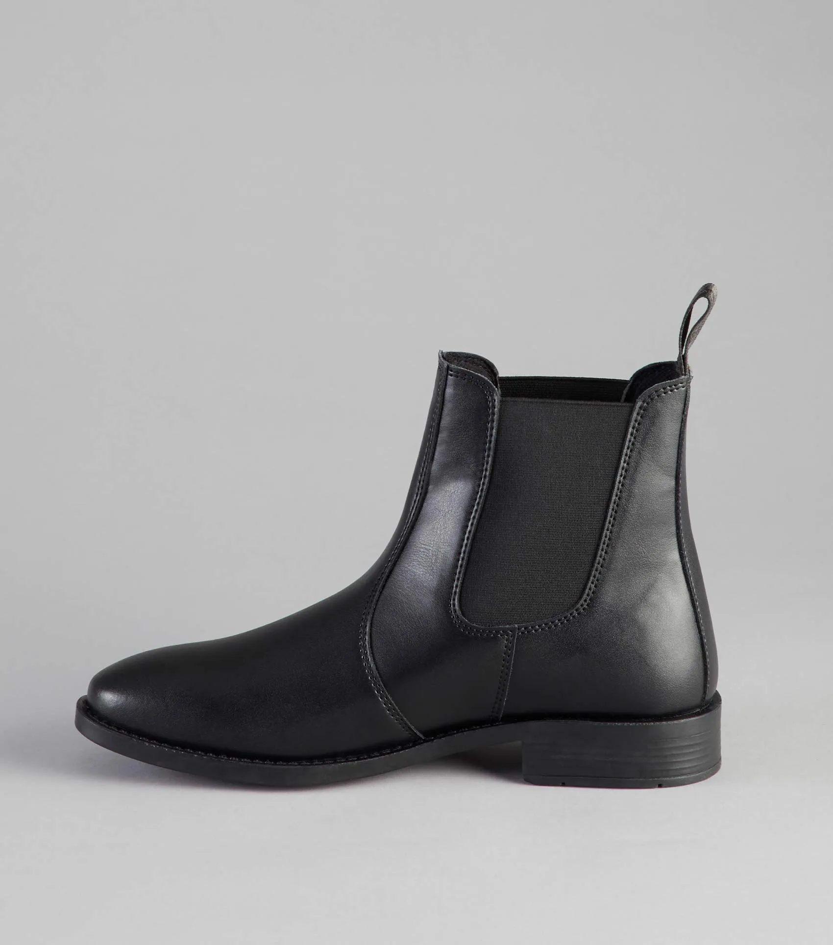 Premier Equine Rossago Synthetic Chelsea Paddock Boot - Black