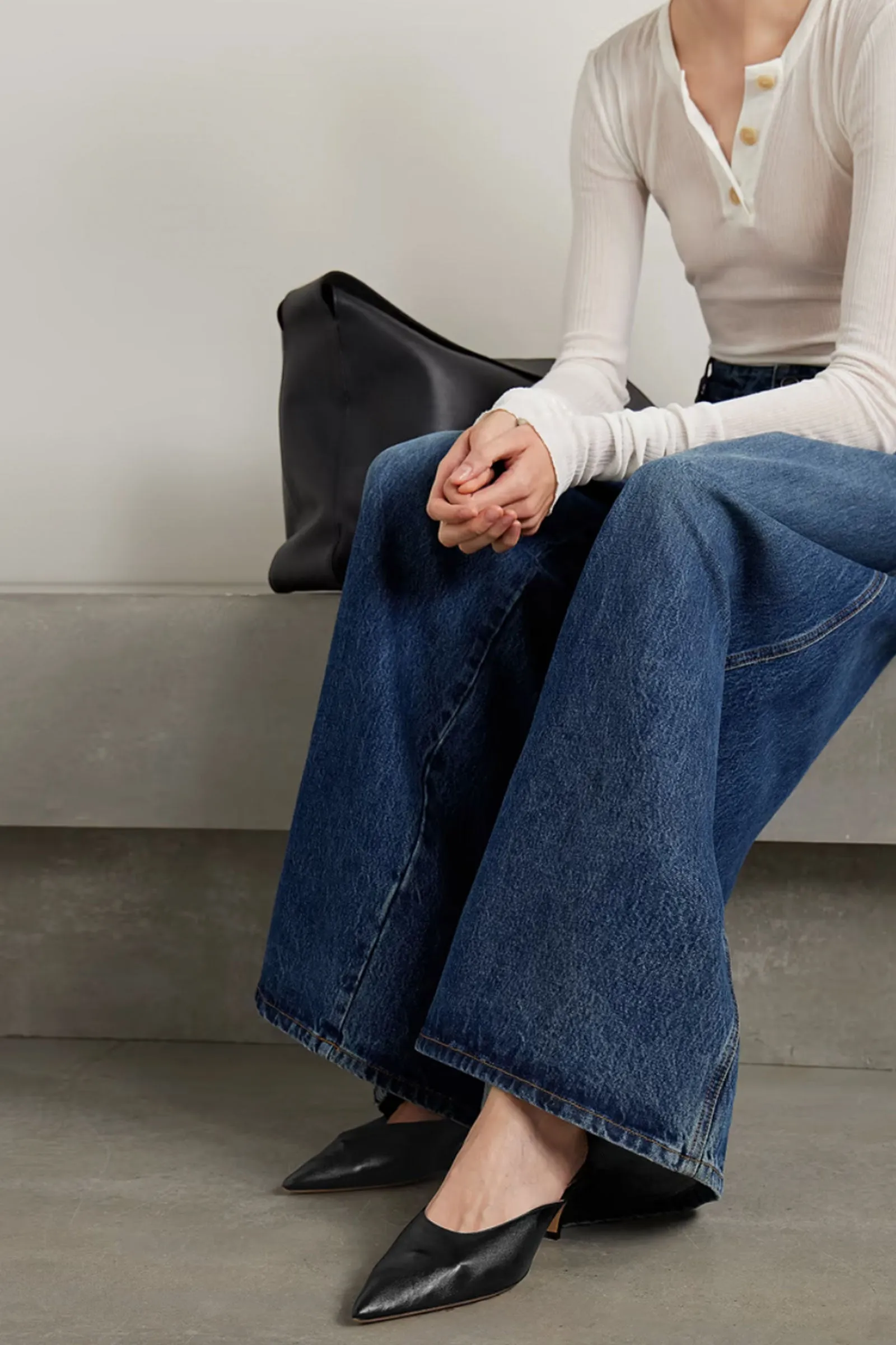 River Leather Mules